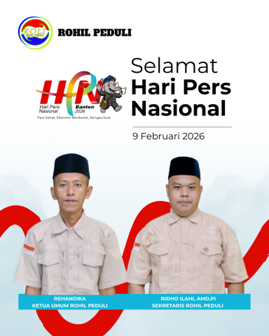 Hari Pers Nasional 2026, Ketua Umum Rohil Peduli Rehandika: Pers Adalah Mitra Strategis Membangun Rokan Hilir