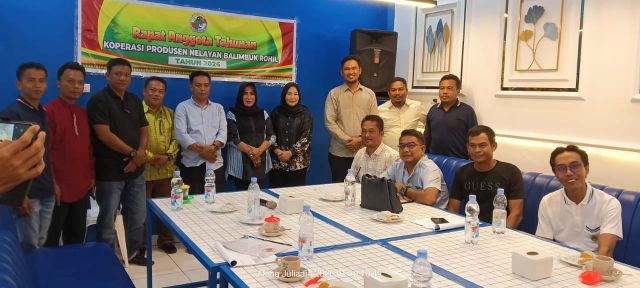 Rapat Anggota Tahunan RAT Koperasi Produsen Nelayan Balimbuk Rohil Berjalan Sukses 